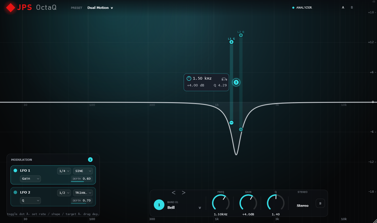 OctaQ interface